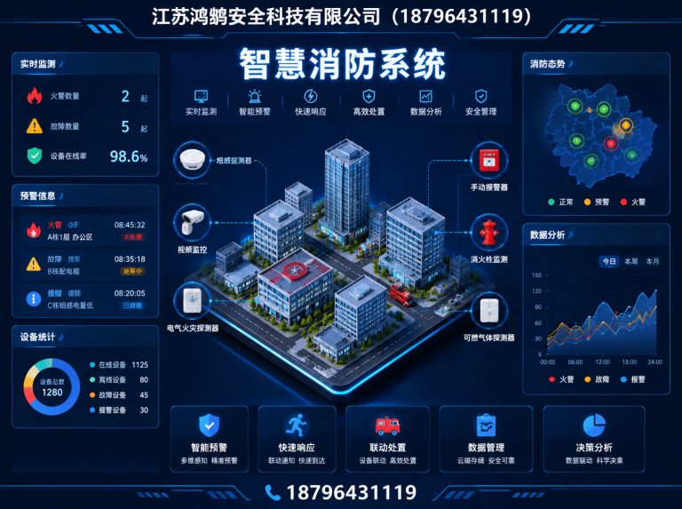 梅州消防通信指挥展示图